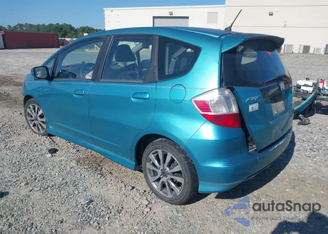 2012 Honda Fit Sport from USA, damaged, VIN JHMGE8H56CC005784